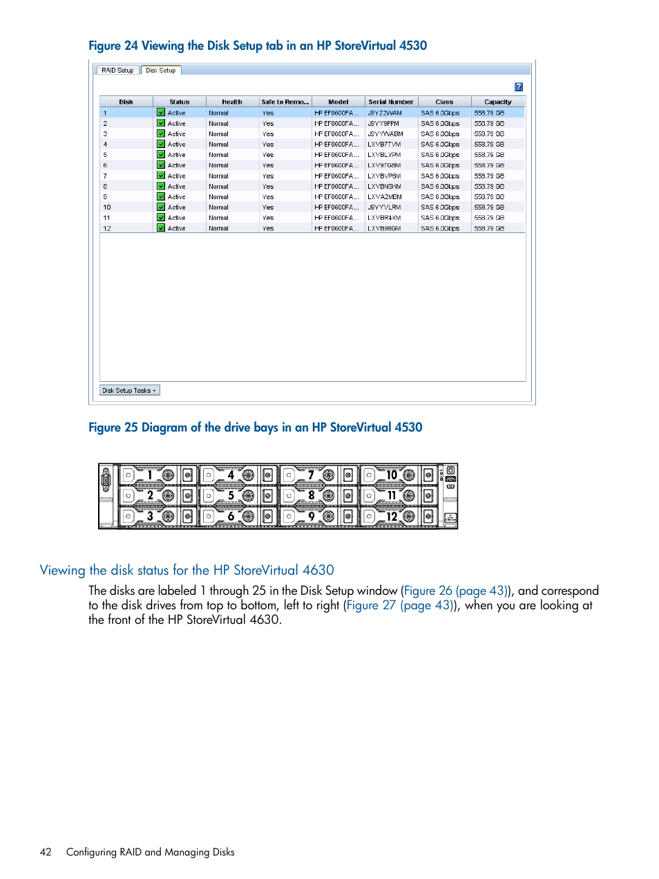 HP StoreVirtual 4000 Storage User Manual | Page 42 / 288