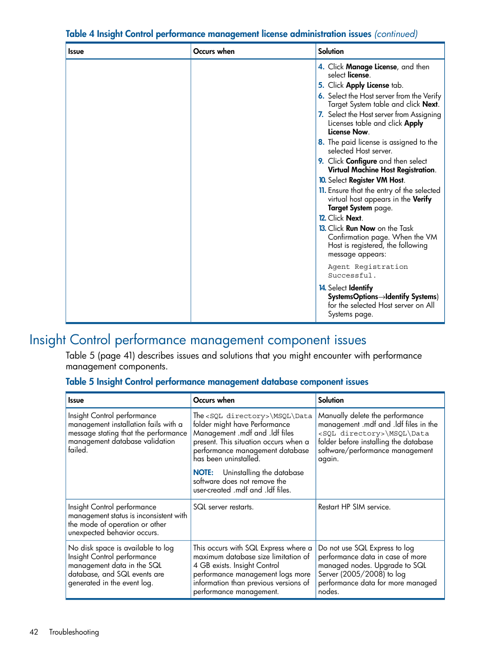 HP Insight Control User Manual | Page 42 / 75