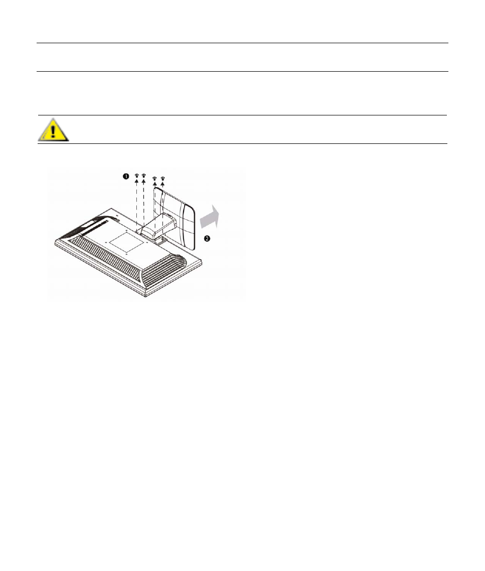 Wall mounting arm, Installing a wall mounting arm | HP v185e 18.5-inch Widescreen LCD Monitor User Manual | Page 10 / 30