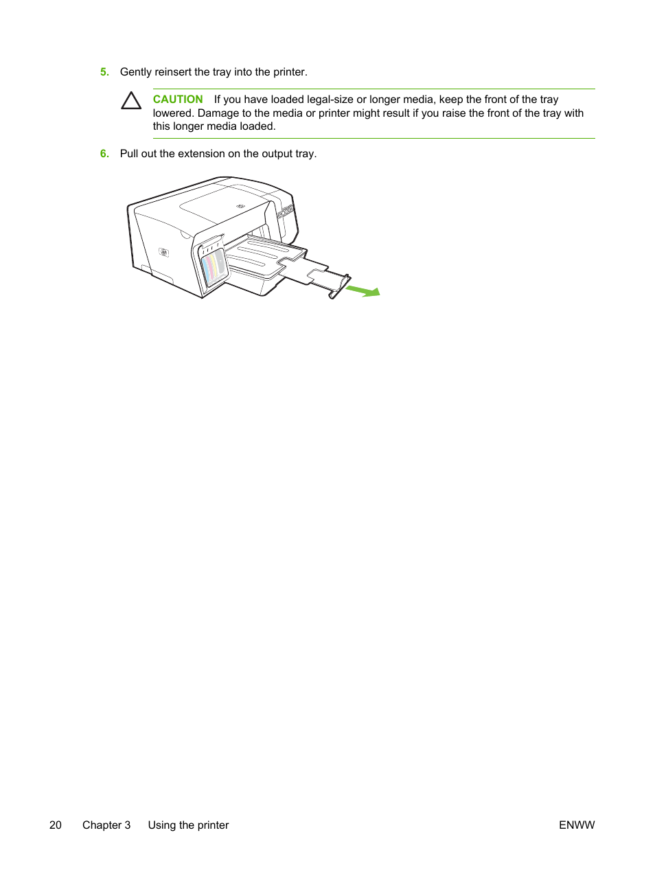 HP Officejet Pro K550 Printer User Manual | Page 28 / 138