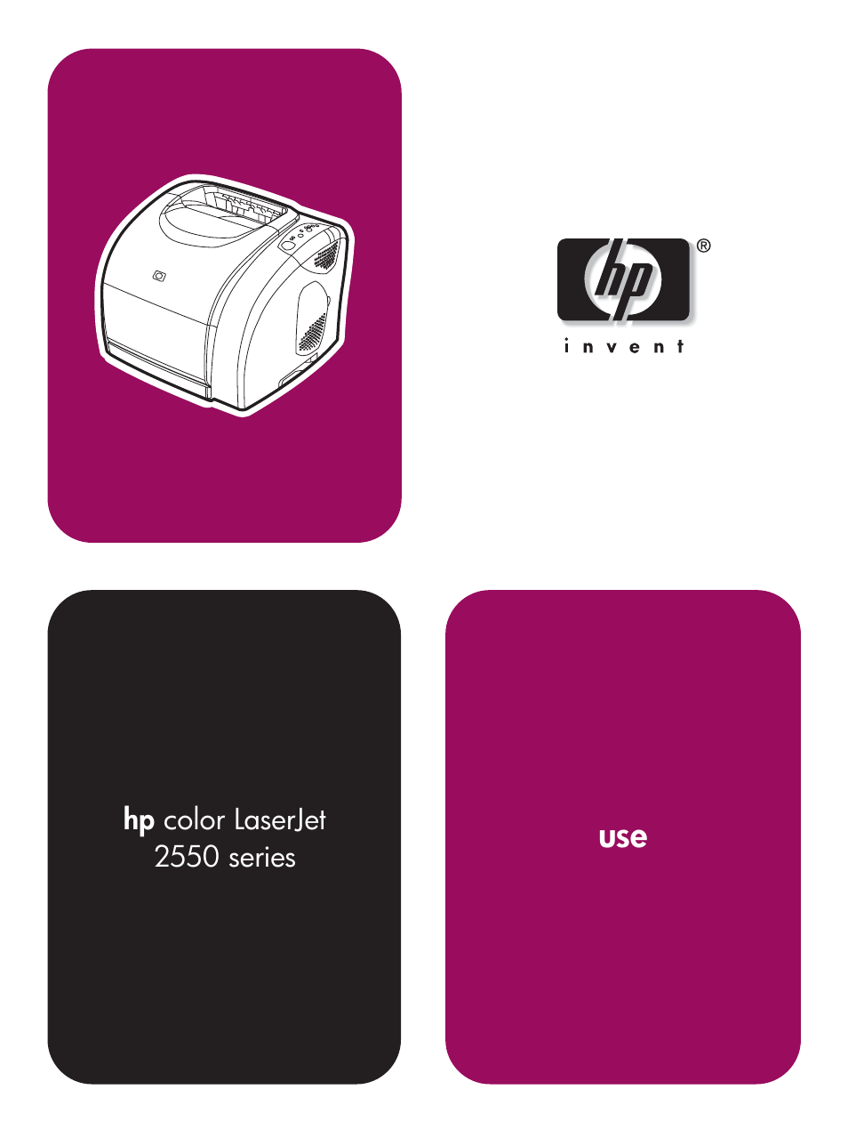 HP Color LaserJet 2550 Printer series User Manual | 176 pages
