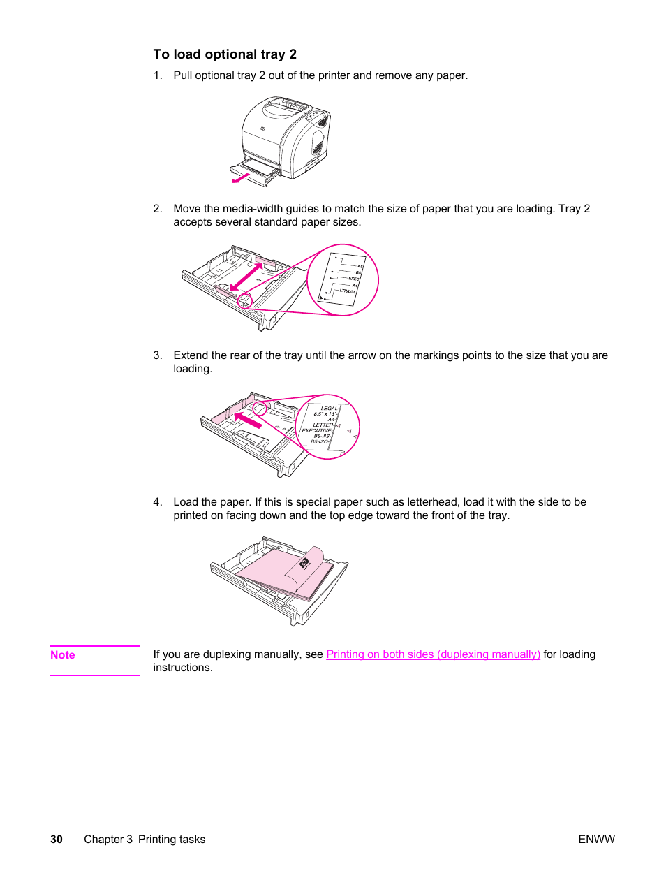 HP Color LaserJet 2550 Printer series User Manual | Page 40 / 176