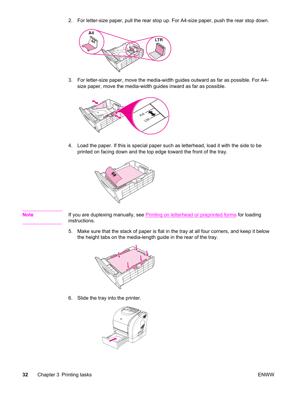 HP Color LaserJet 2550 Printer series User Manual | Page 42 / 176