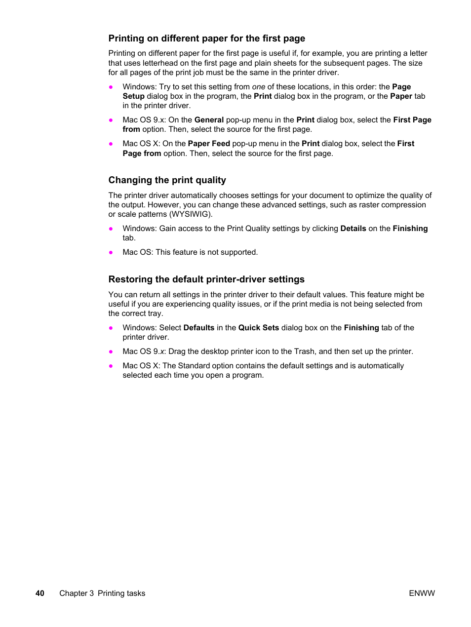 HP Color LaserJet 2550 Printer series User Manual | Page 50 / 176