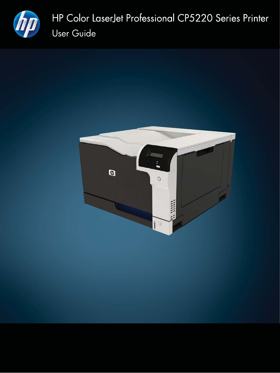 HP Color LaserJet Professional CP5225 Printer series User Manual | 168 pages