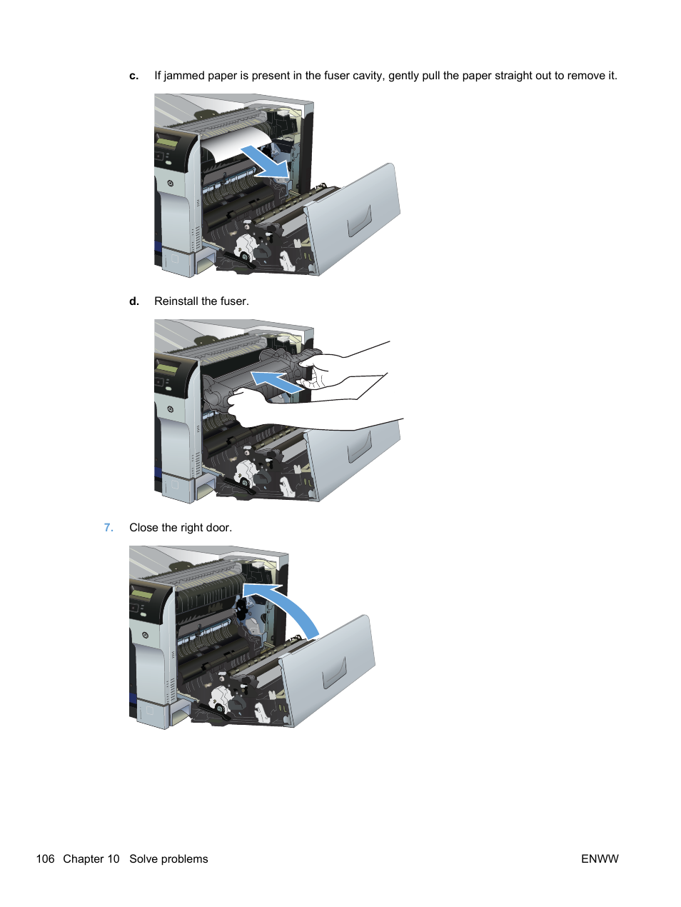 HP Color LaserJet Professional CP5225 Printer series User Manual | Page 118 / 168
