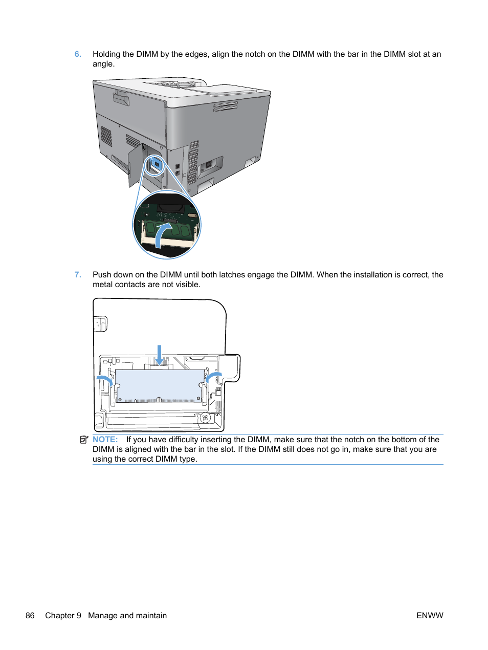 HP Color LaserJet Professional CP5225 Printer series User Manual | Page 98 / 168