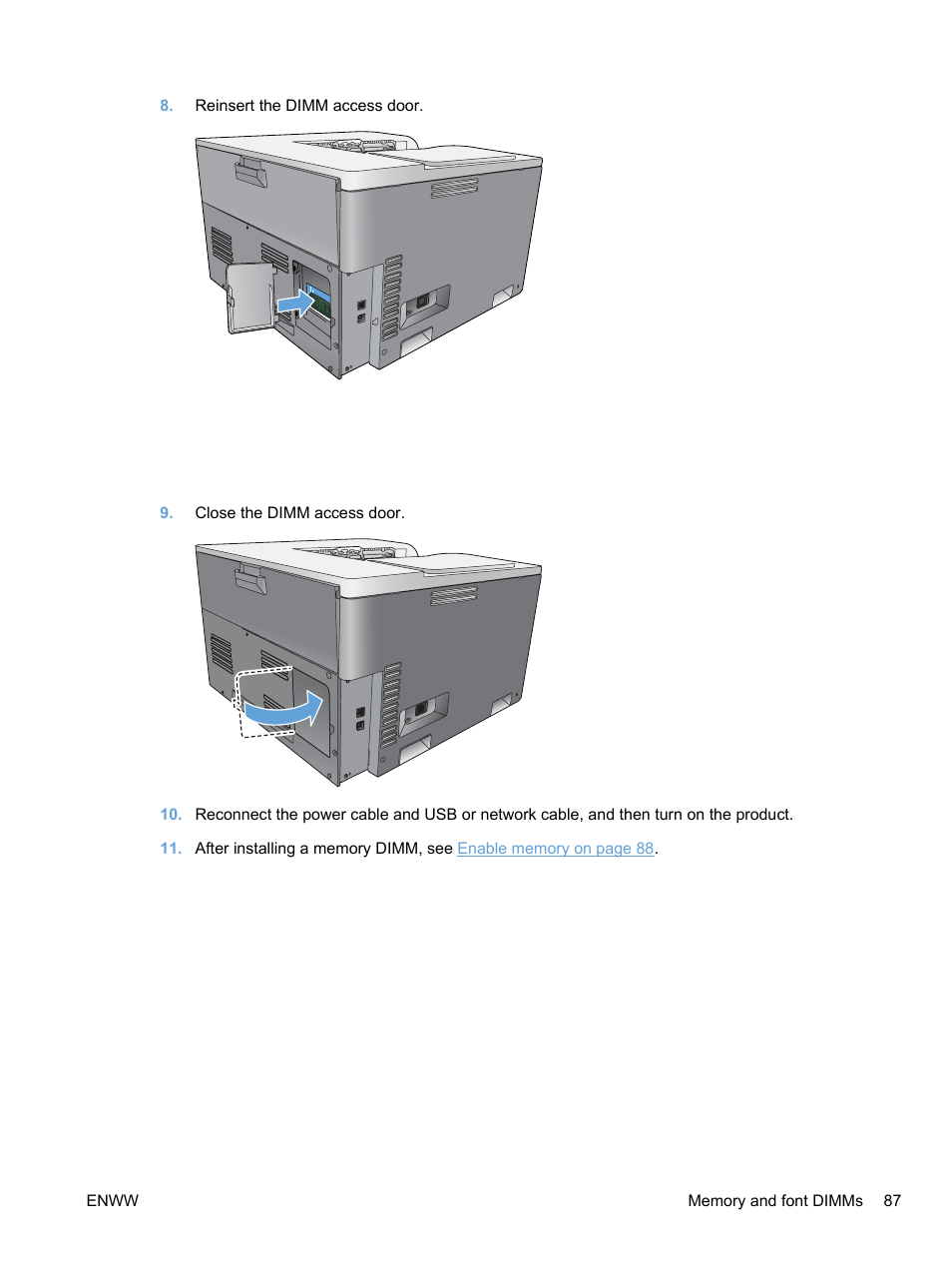 HP Color LaserJet Professional CP5225 Printer series User Manual | Page 99 / 168