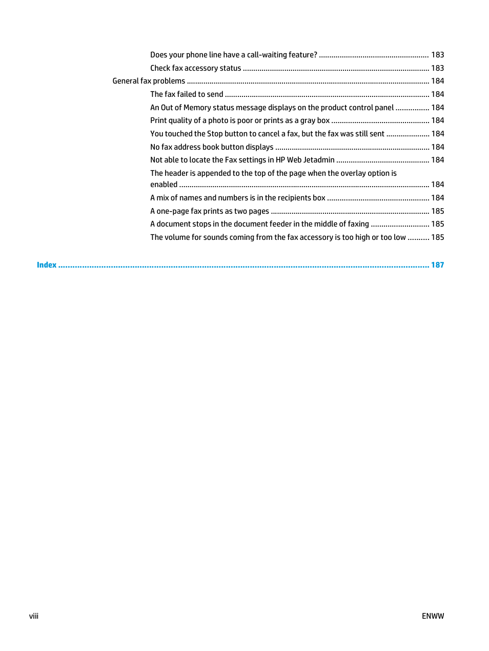HP Color LaserJet Enterprise flow M880 Multifunction Printer series User Manual | Page 10 / 202