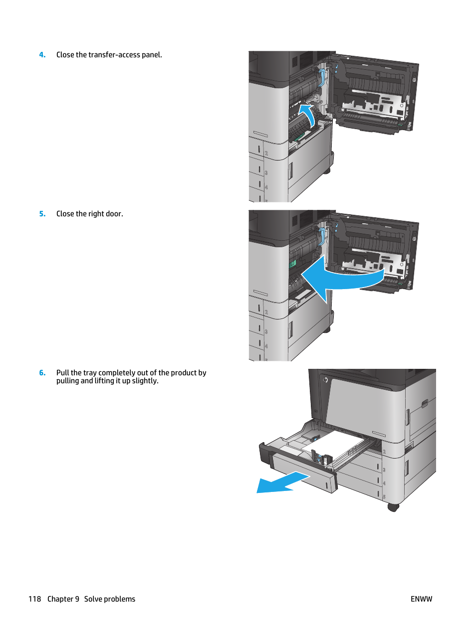 HP Color LaserJet Enterprise flow M880 Multifunction Printer series User Manual | Page 128 / 202
