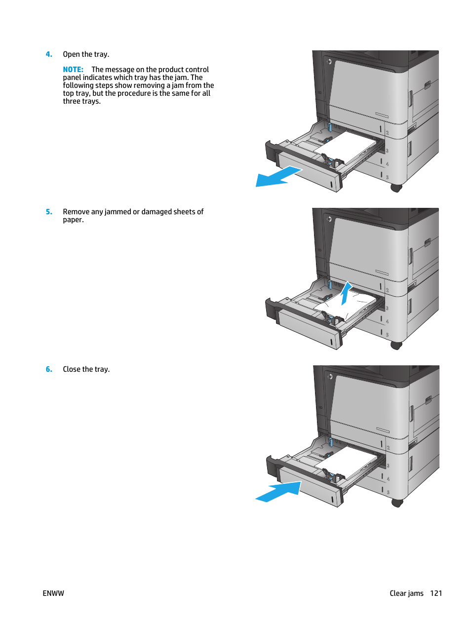 HP Color LaserJet Enterprise flow M880 Multifunction Printer series User Manual | Page 131 / 202