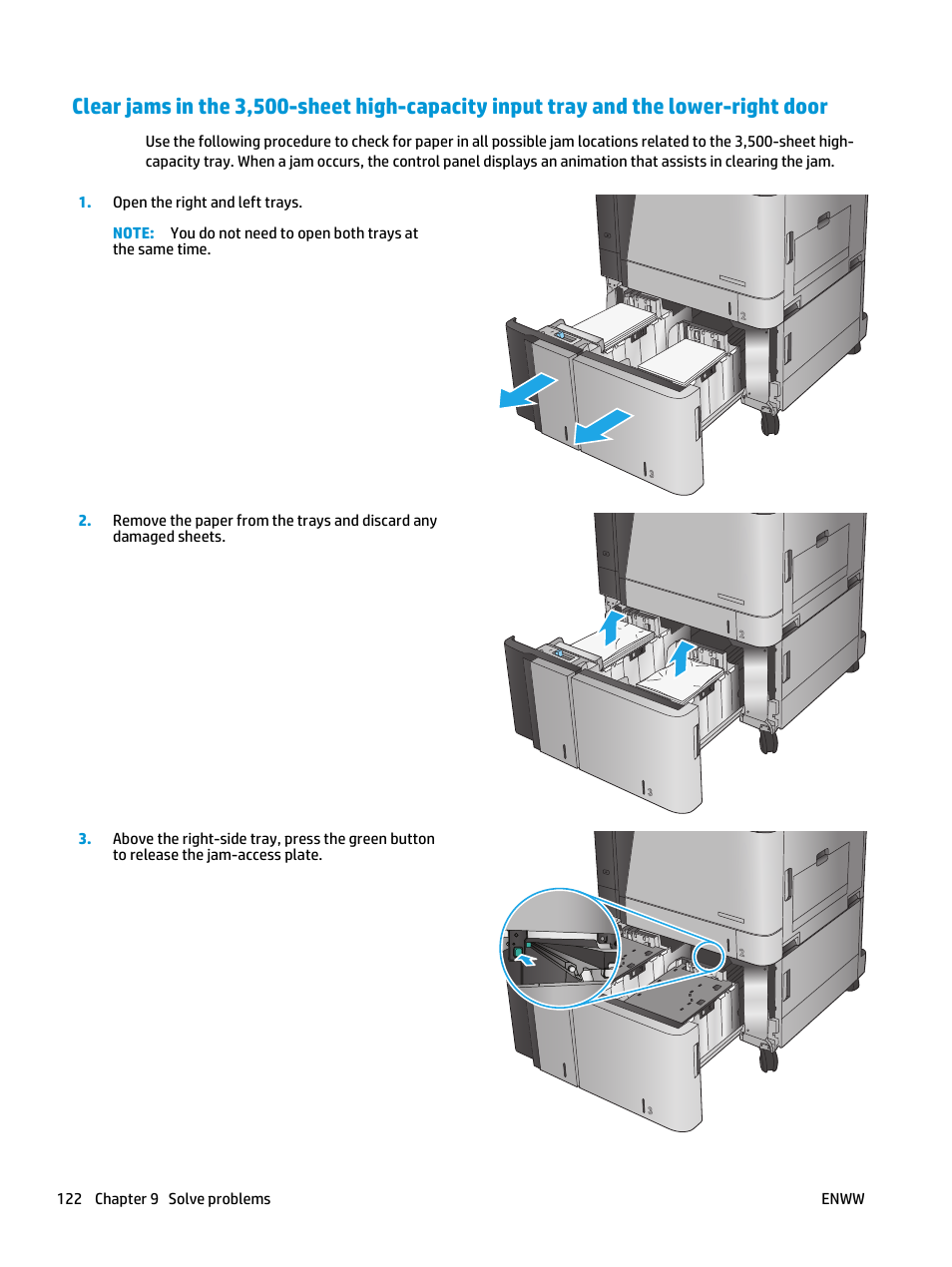 HP Color LaserJet Enterprise flow M880 Multifunction Printer series User Manual | Page 132 / 202