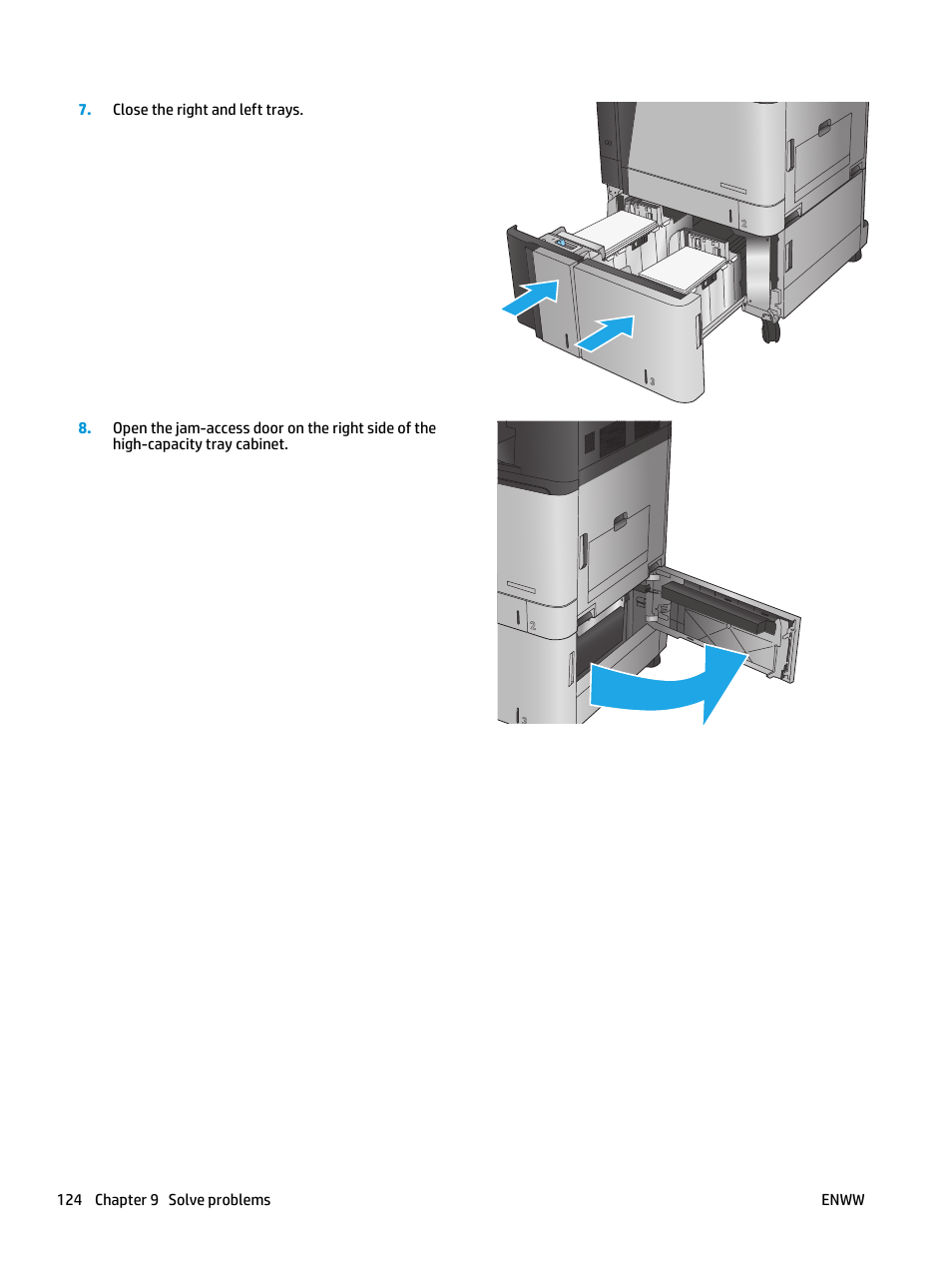 HP Color LaserJet Enterprise flow M880 Multifunction Printer series User Manual | Page 134 / 202