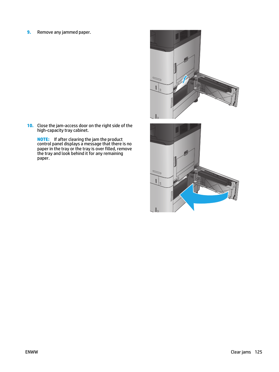 HP Color LaserJet Enterprise flow M880 Multifunction Printer series User Manual | Page 135 / 202