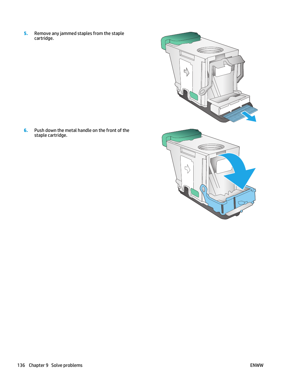 HP Color LaserJet Enterprise flow M880 Multifunction Printer series User Manual | Page 146 / 202