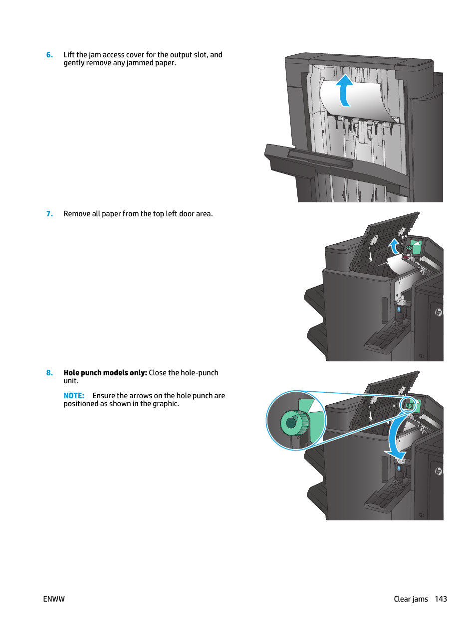 HP Color LaserJet Enterprise flow M880 Multifunction Printer series User Manual | Page 153 / 202