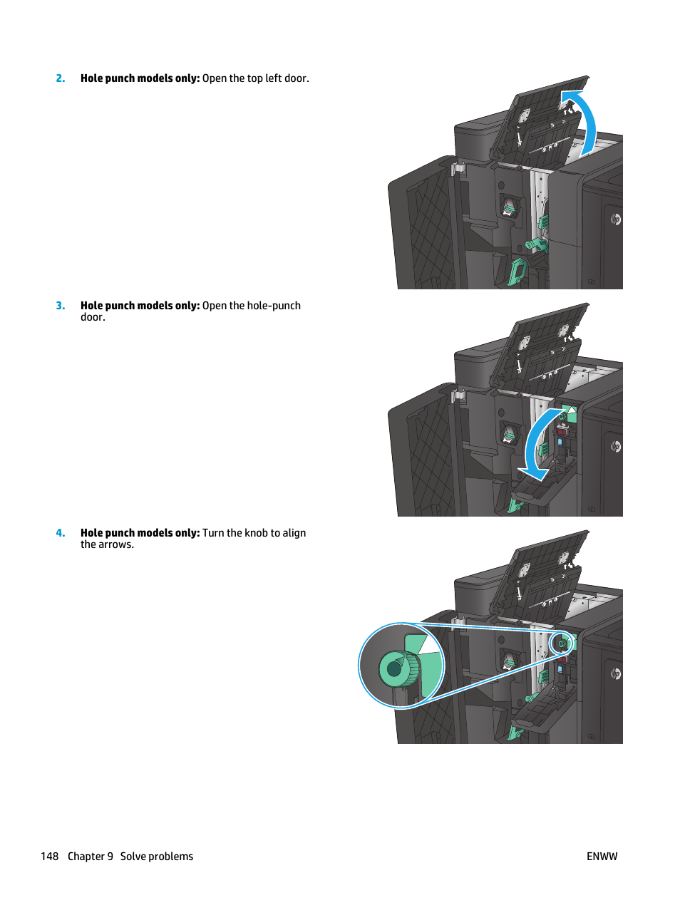 HP Color LaserJet Enterprise flow M880 Multifunction Printer series User Manual | Page 158 / 202