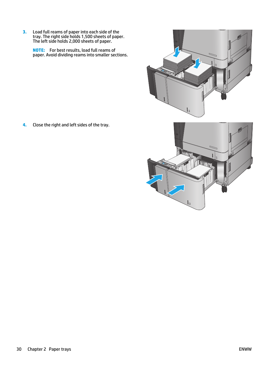 HP Color LaserJet Enterprise flow M880 Multifunction Printer series User Manual | Page 40 / 202