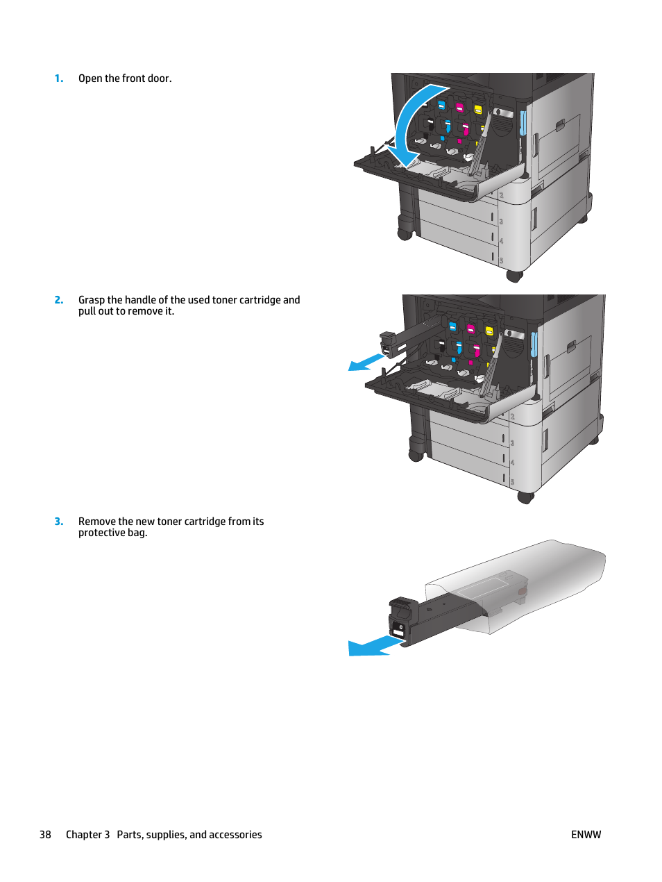 HP Color LaserJet Enterprise flow M880 Multifunction Printer series User Manual | Page 48 / 202