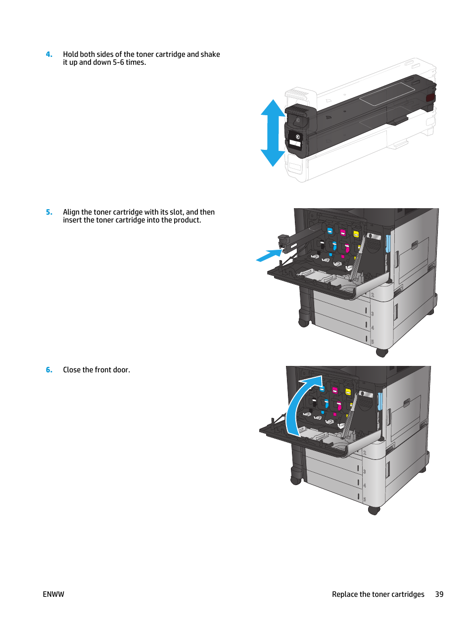 HP Color LaserJet Enterprise flow M880 Multifunction Printer series User Manual | Page 49 / 202