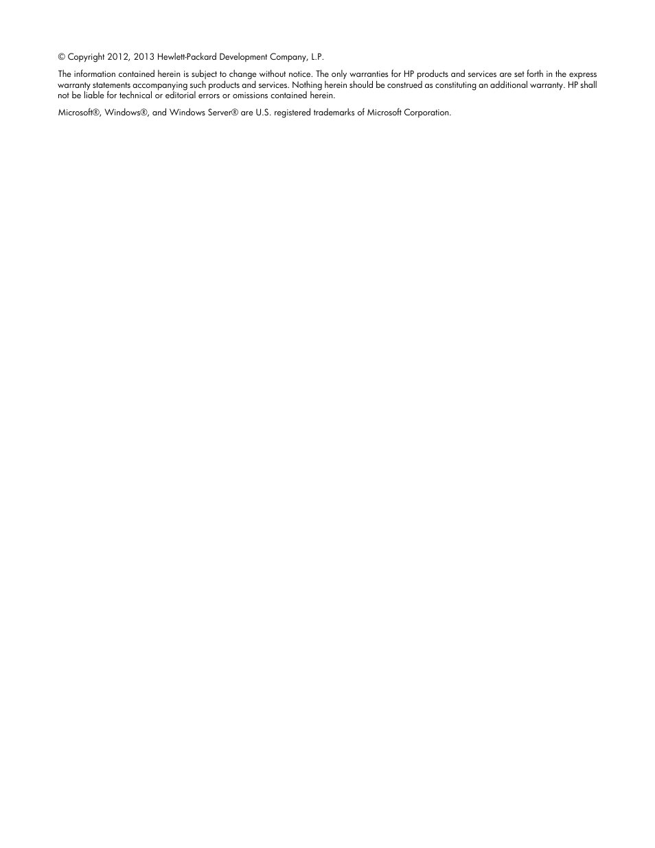 Notice | HP ProLiant DL380p Gen8 Server User Manual | Page 2 / 134