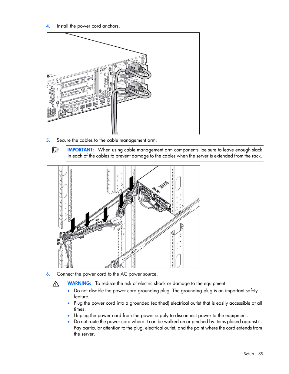 HP ProLiant DL380p Gen8 Server User Manual | Page 39 / 134