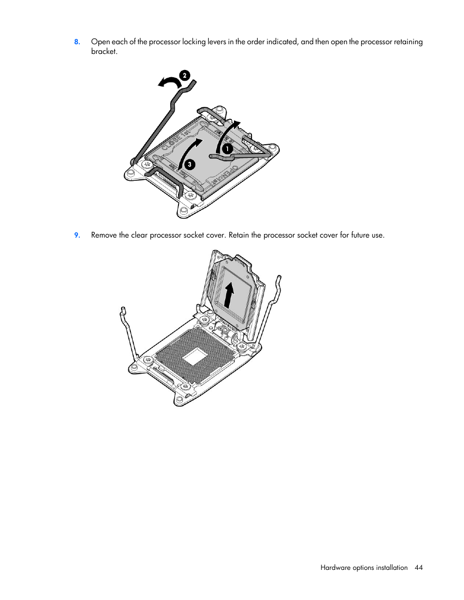 HP ProLiant DL380p Gen8 Server User Manual | Page 44 / 134