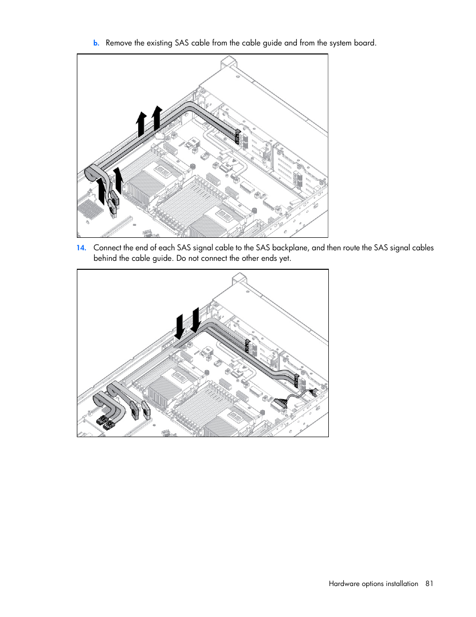 HP ProLiant DL380p Gen8 Server User Manual | Page 81 / 134