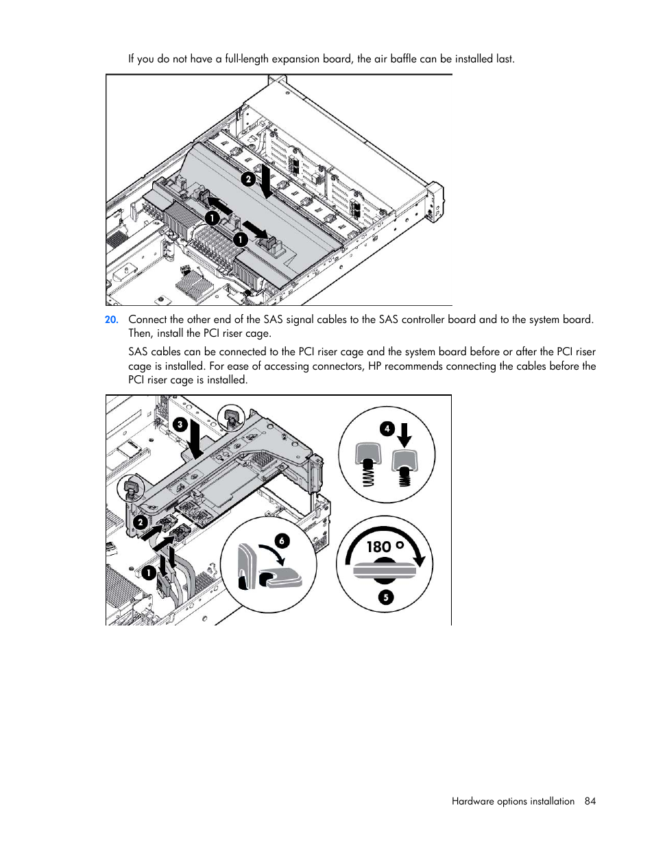 HP ProLiant DL380p Gen8 Server User Manual | Page 84 / 134