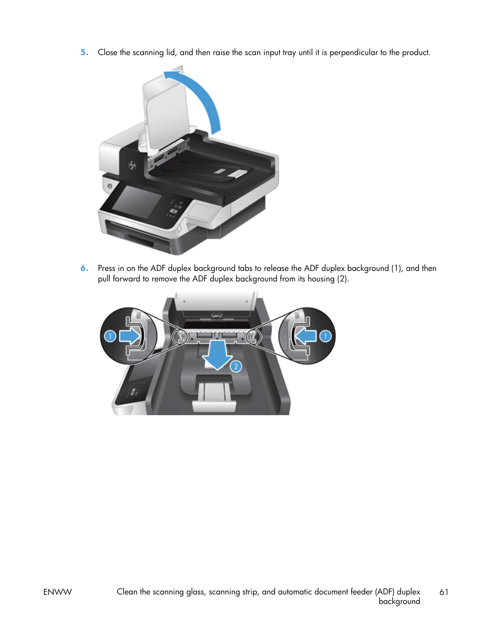 HP Digital Sender Flow 8500 fn1 Document Capture Workstation series User Manual | Page 69 / 110