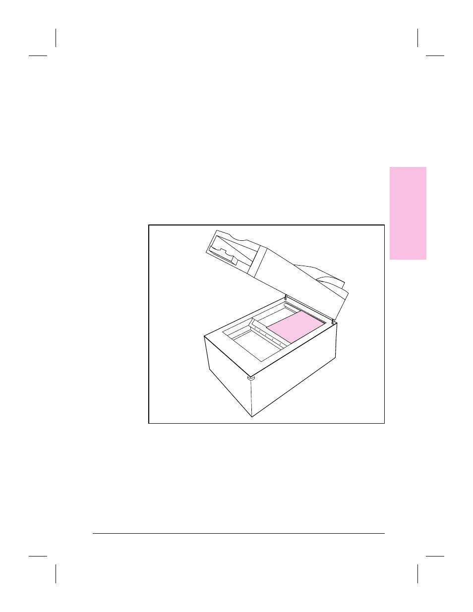 Loading a document on the scanner glass 23, Custom paper size 23, 27, 36, Scanner glass 23 | Custom paper size 23, 27, Scanning 23, Types 23, Loading a document on the scanner glass | HP Network Scanjet 5 Scanner series User Manual | Page 23 / 140