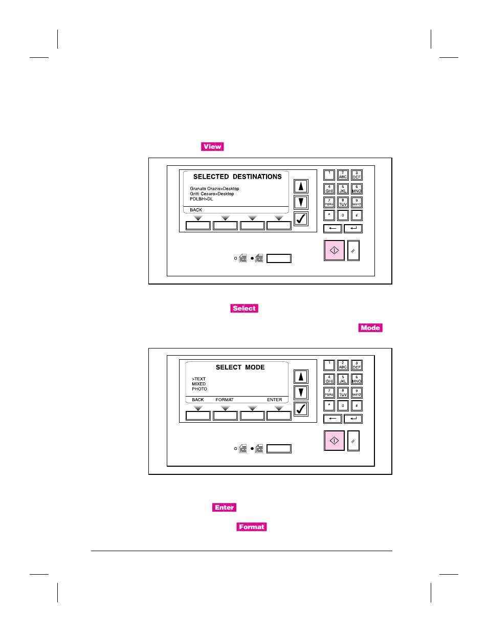 Scanning 26, Mode, scanning 26, Size 26 | HP Network Scanjet 5 Scanner series User Manual | Page 26 / 140