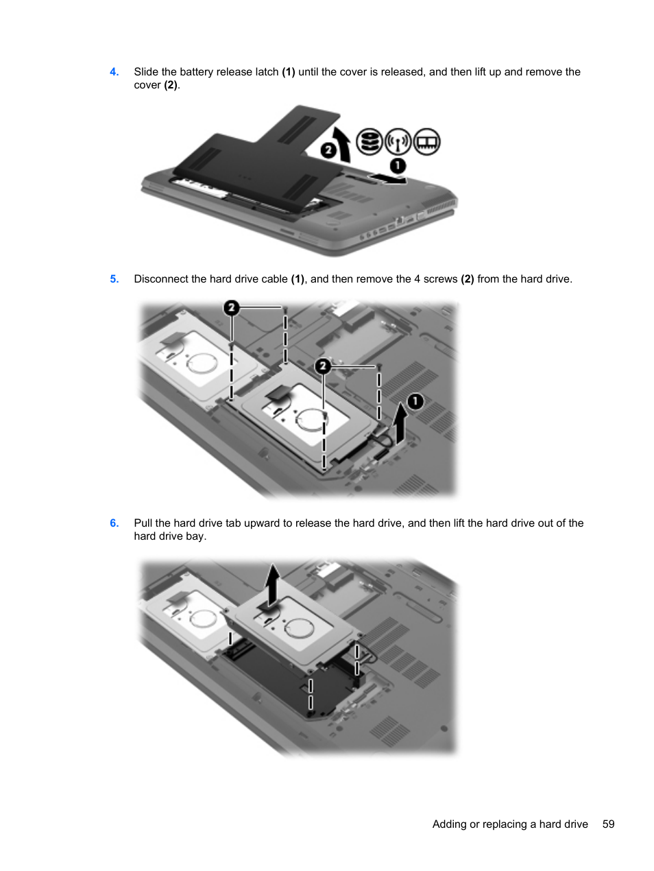 HP Pavilion dv7-6c73ca Entertainment Notebook PC User Manual | Page 69 / 117