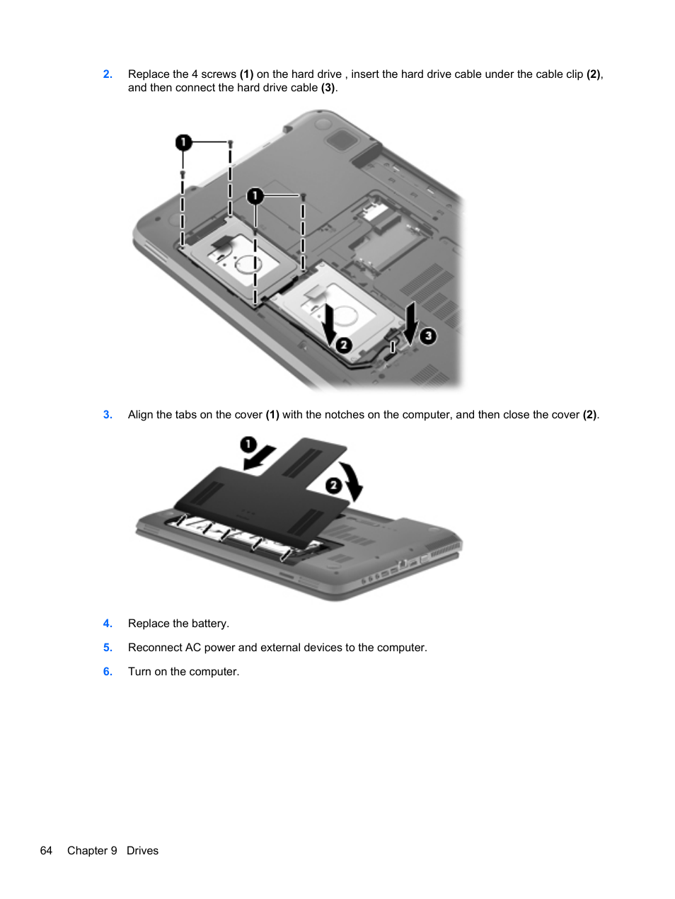 HP Pavilion dv7-6c73ca Entertainment Notebook PC User Manual | Page 74 / 117