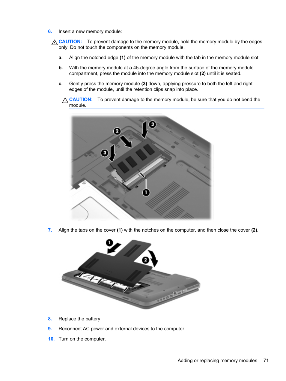 HP Pavilion dv7-6c73ca Entertainment Notebook PC User Manual | Page 81 / 117