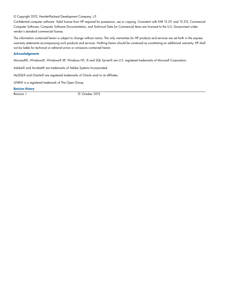 HP IMC Branch Intelligent Management Software User Manual | Page 2 / 69