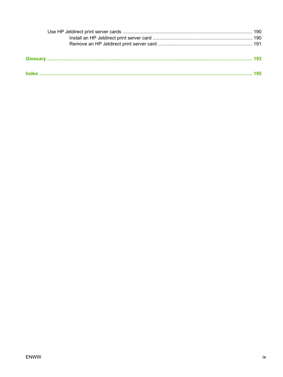 HP LaserJet P3005 Printer series User Manual | Page 11 / 218