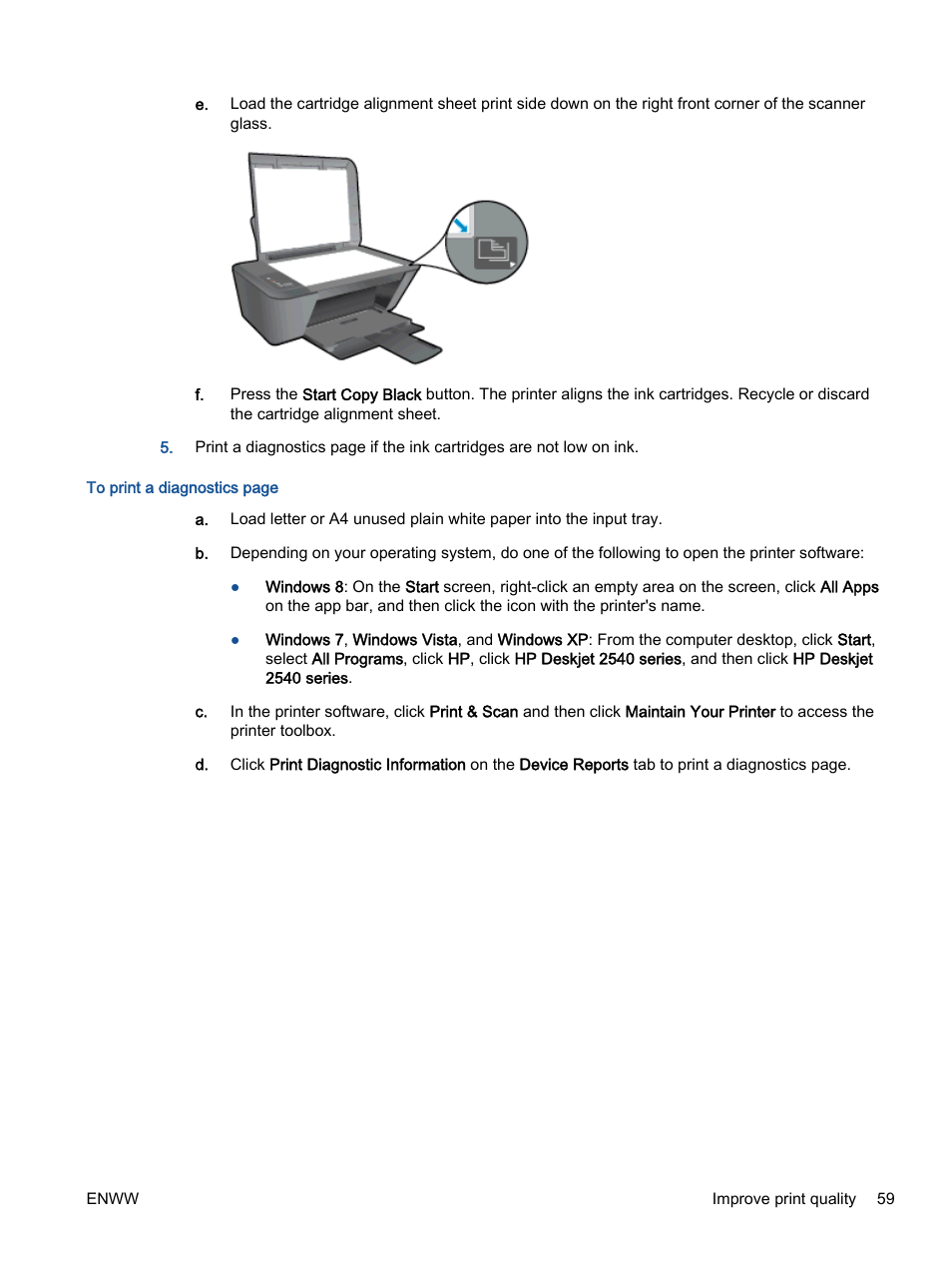 HP Deskjet 2540 All-in-One Printer User Manual | Page 63 / 102