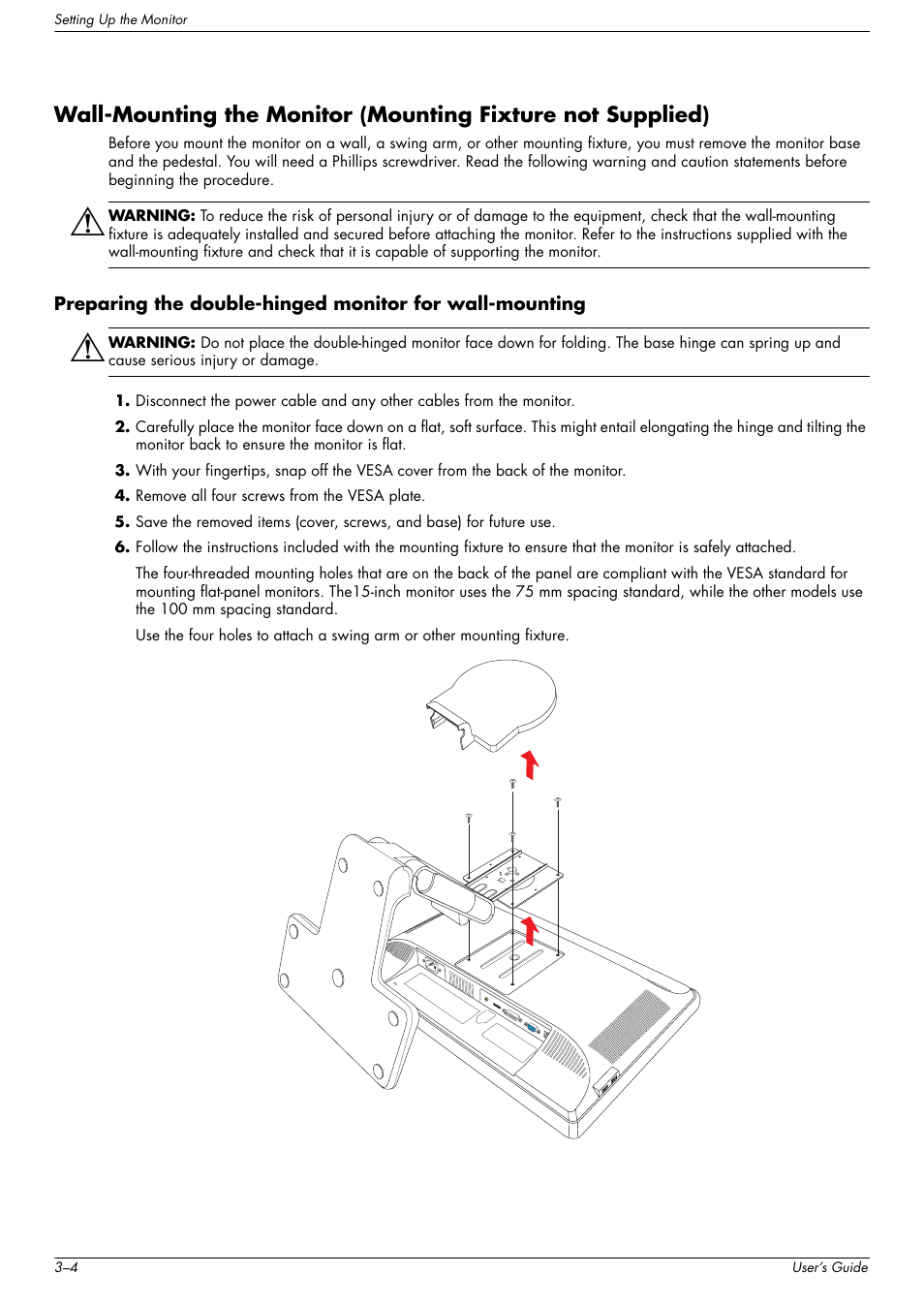 HP w2216h 21.6 inch Widescreen LCD Monitor User Manual | Page 14 / 56