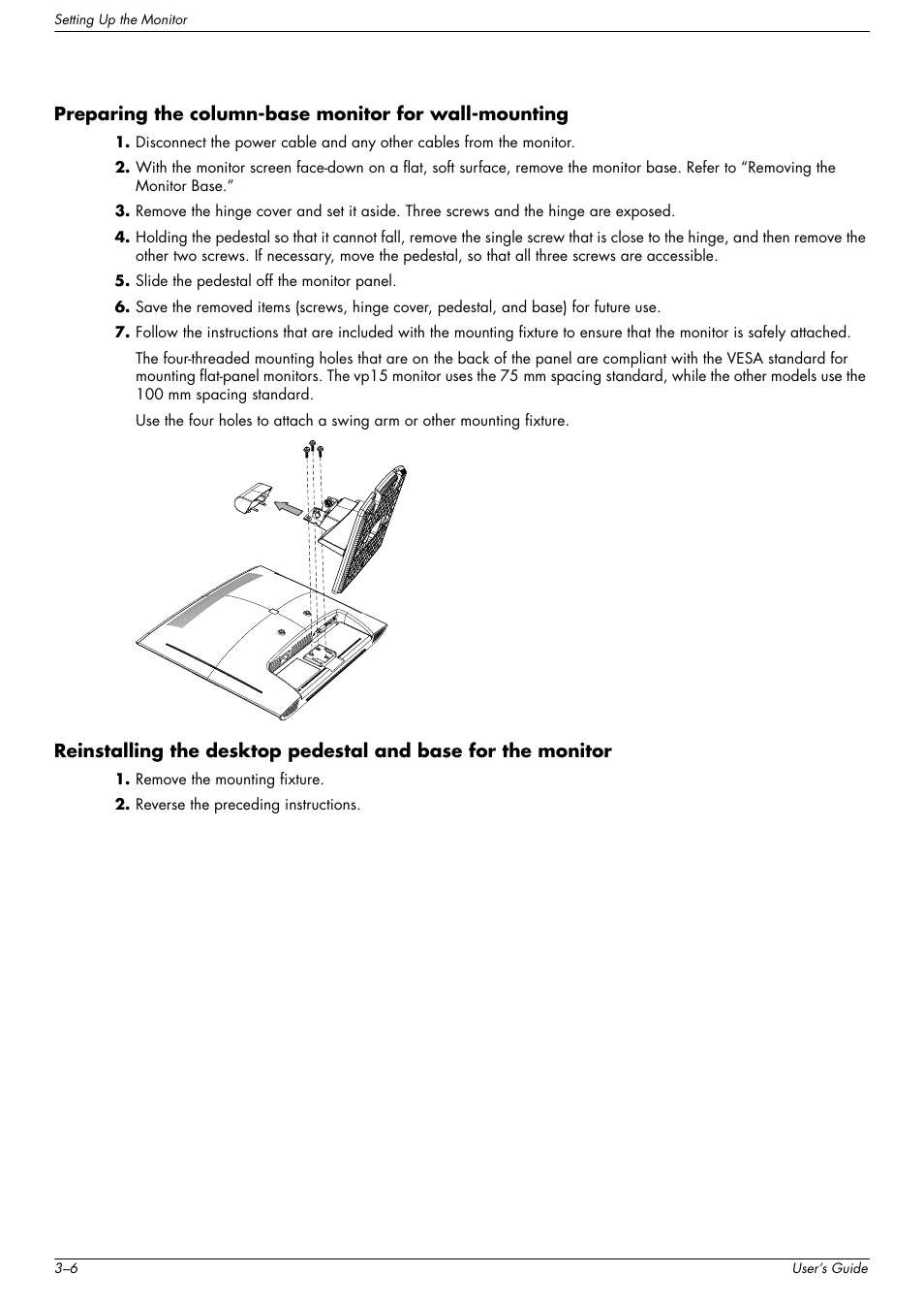 HP w2216h 21.6 inch Widescreen LCD Monitor User Manual | Page 16 / 56