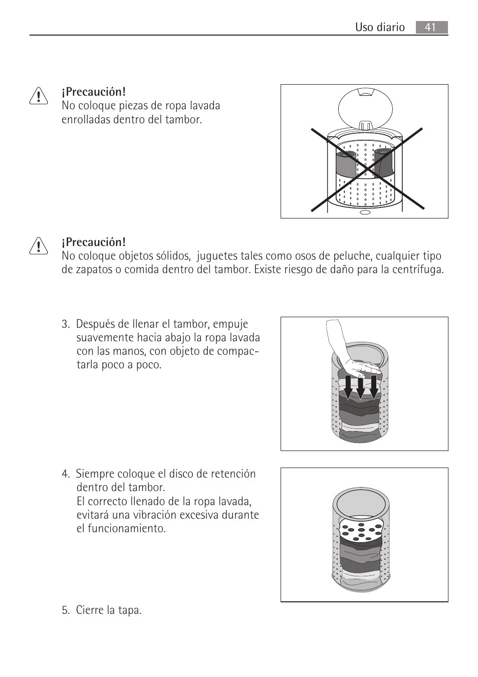 AEG SV5028 User Manual | Page 41 / 98