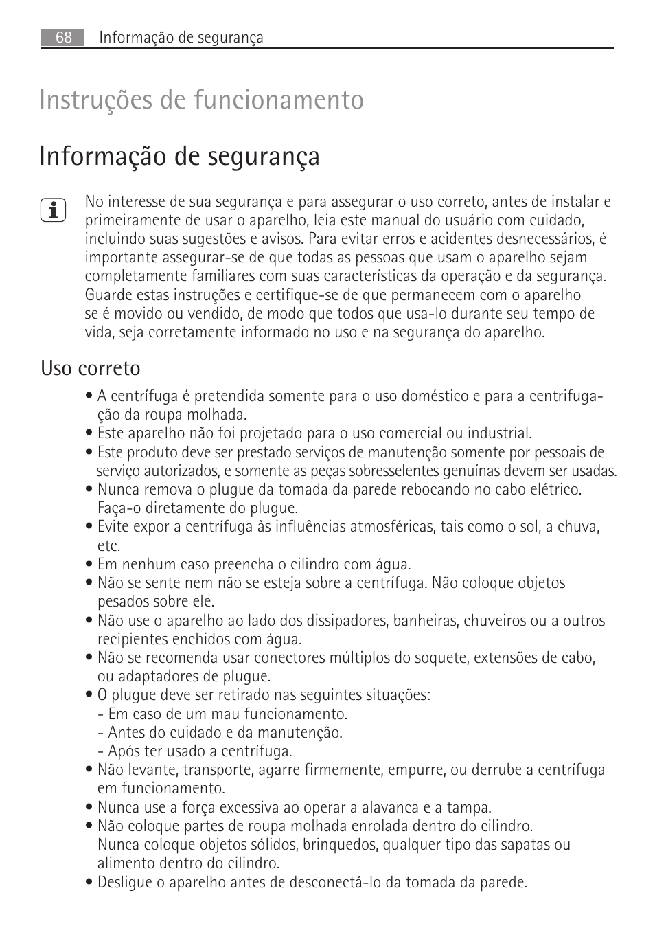 AEG SV5028 User Manual | Page 68 / 98