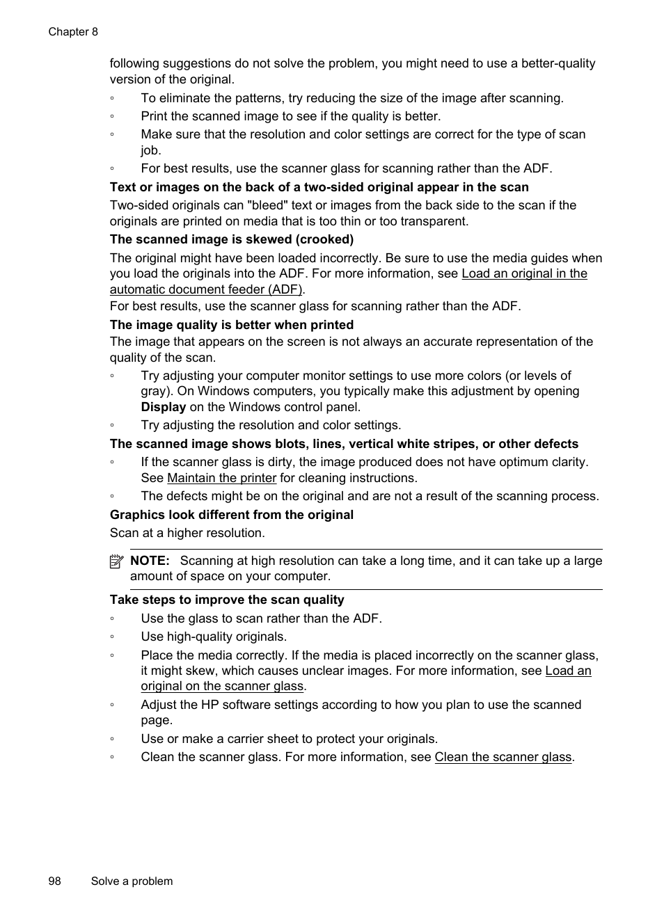 HP Officejet 6600 e-All-in-One Printer - H711a H711g User Manual | Page 102 / 216
