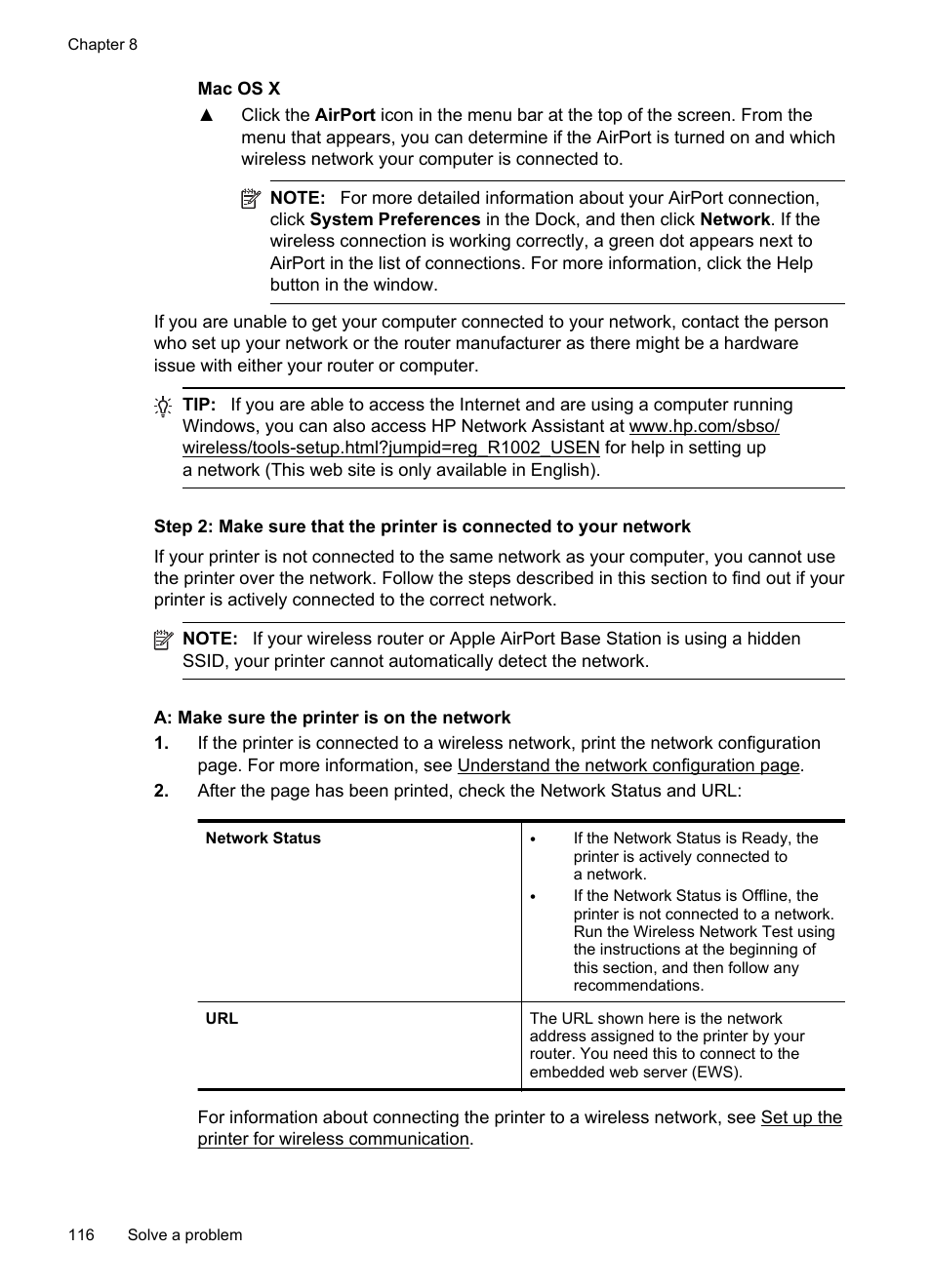 HP Officejet 6600 e-All-in-One Printer - H711a H711g User Manual | Page 120 / 216