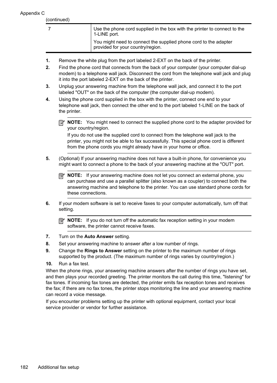 HP Officejet 6600 e-All-in-One Printer - H711a H711g User Manual | Page 186 / 216