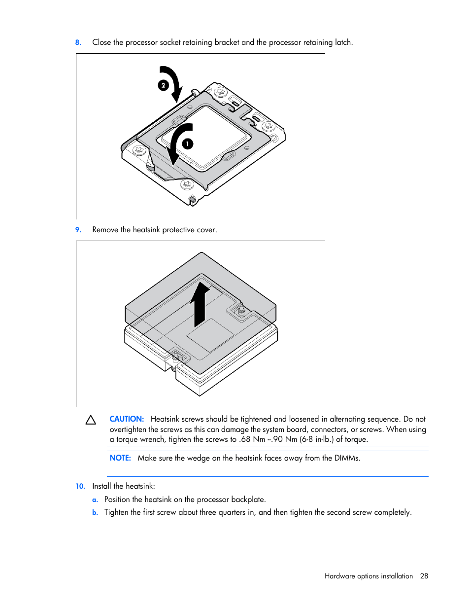 HP ProLiant SL335s G7 Server User Manual | Page 28 / 82