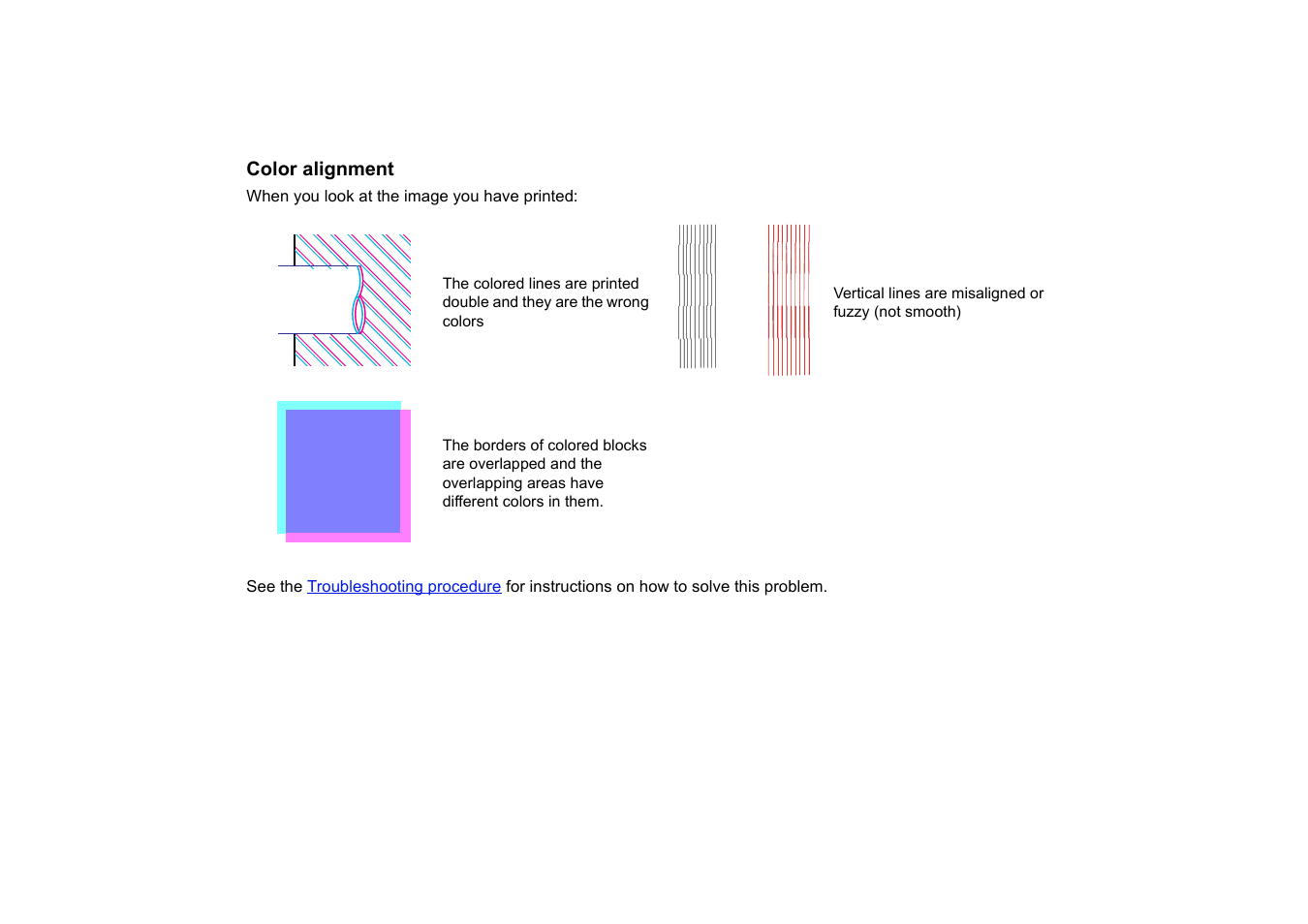 Color alignment | HP Designjet 510 Printer series User Manual | Page 79 / 219