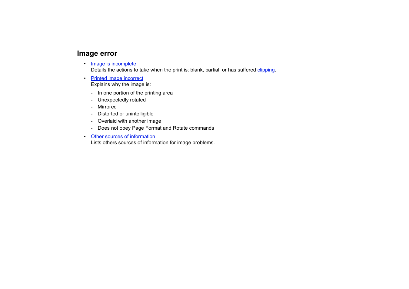 Image error | HP Designjet 510 Printer series User Manual | Page 97 / 219