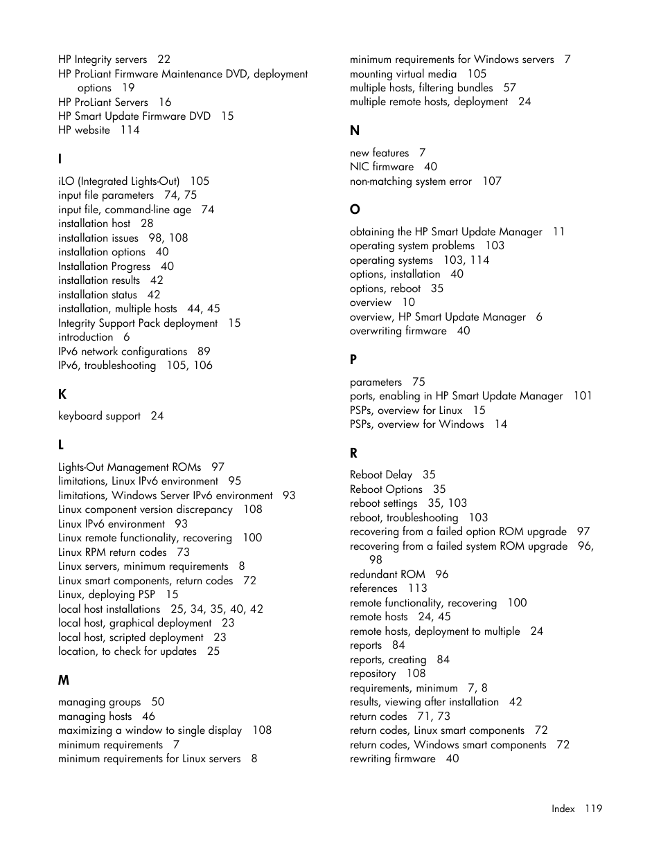 HP ProLiant Support Pack User Manual | Page 119 / 120