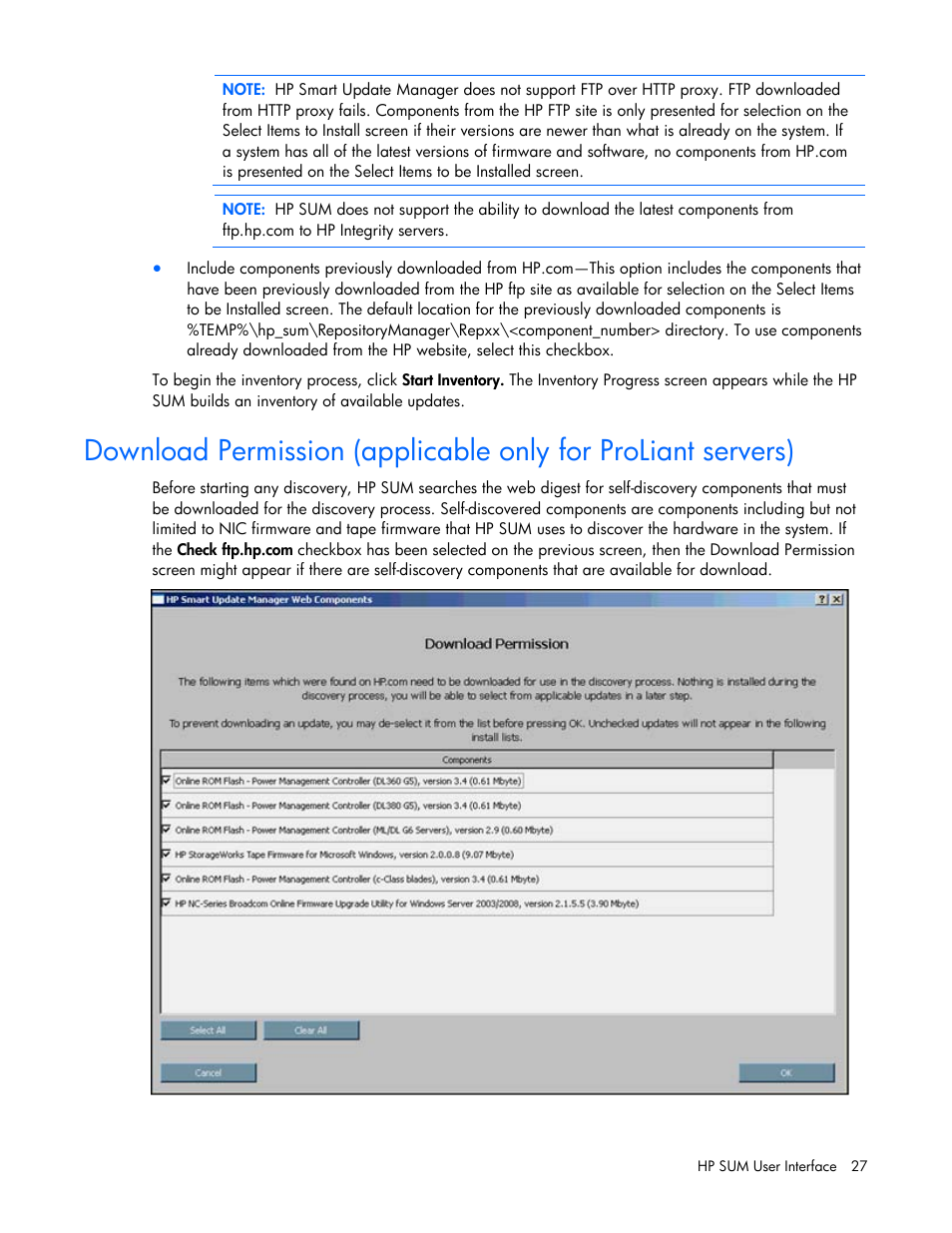 HP ProLiant Support Pack User Manual | Page 27 / 120